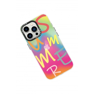 Mey İthalat®  iPhone 14 Pro Max Kılıf Estoril Desenli Kapak - Estoril - 3