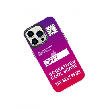 Mey İthalat®  iPhone 14 Pro Max Kılıf Estoril Desenli Kapak - Estoril - 9