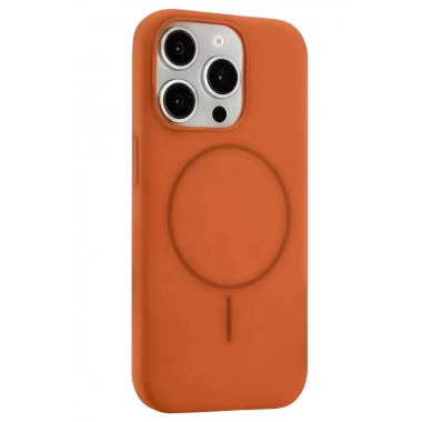 Mey İthalat®   iPhone 14 Pro Max Kılıf Jully Magsafe Kapak - Turuncu