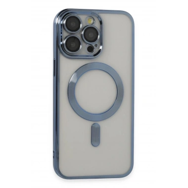 Mey İthalat®  iPhone 14 Pro Max Kılıf Kross Magneticsafe Kapak - Sierra Blue