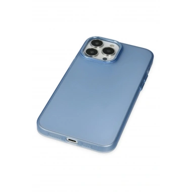 Mey İthalat® iPhone 14 Pro Max Kılıf Modos Metal Kapak - Mavi