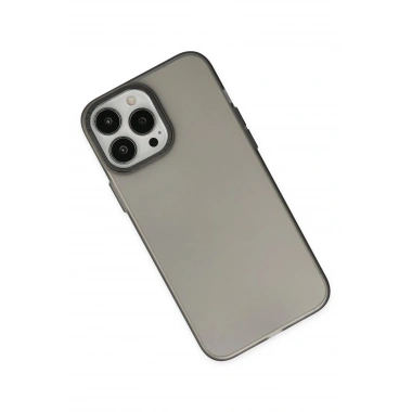 Mey İthalat® iPhone 14 Pro Max Kılıf Modos Metal Kapak - Siyah