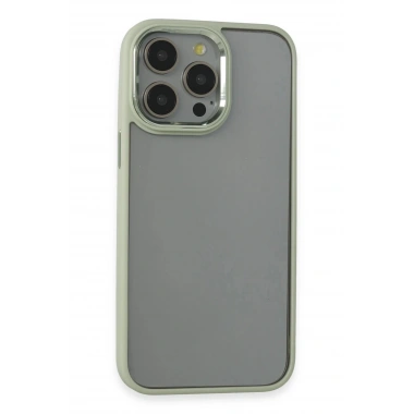 Mey İthalat®  iPhone 14 Pro Max Kılıf Power Silikon - Yeşil