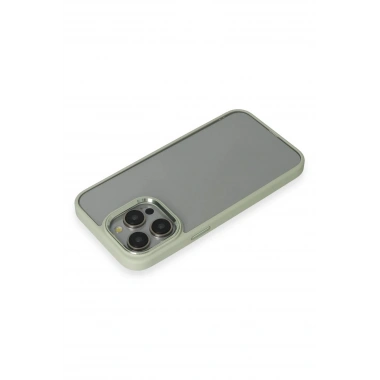 Mey İthalat®  iPhone 14 Pro Max Kılıf Power Silikon - Yeşil