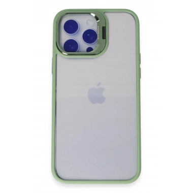 Mey İthalat® iPhone 14 Pro Max Kılıf Roblox Lens Standlı Kapak - Yeşil