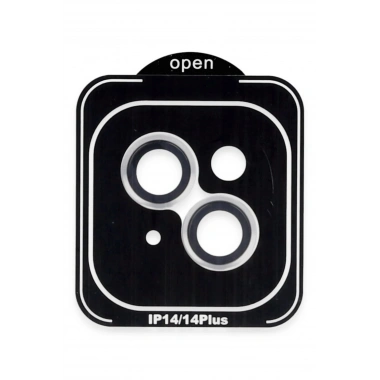 Mey İthalat®  iPhone 14 PVD Metal Kamera Lens - Gümüş