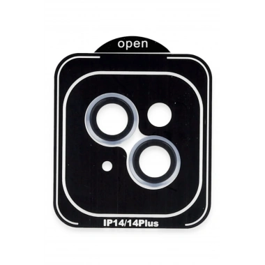 Mey İthalat®  iPhone 14 PVD Metal Kamera Lens - Mavi