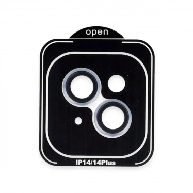 Mey İthalat®  iPhone 14 PVD Metal Kamera Lens - Mavi