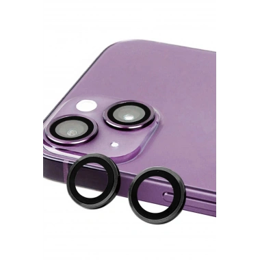 Mey İthalat®   iPhone 14 Raze Metal Kamera Lens - Siyah