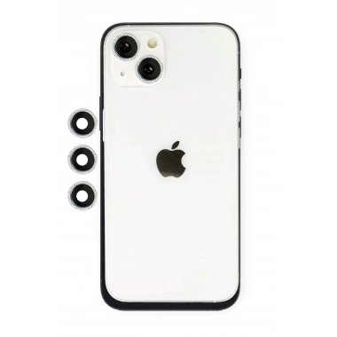 Mey İthalat® iPhone 14 Shine Kamera Lens - Gümüş