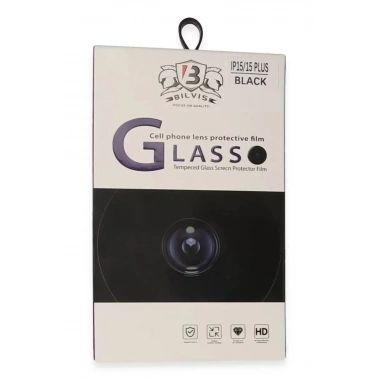 Mey İthalat®   iPhone 15 Bilvis Titan Kamera Lens - Siyah