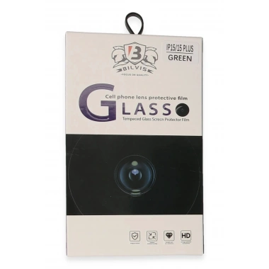 Mey İthalat®  iPhone 15 Bilvis Titan Kamera Lens - Yeşil