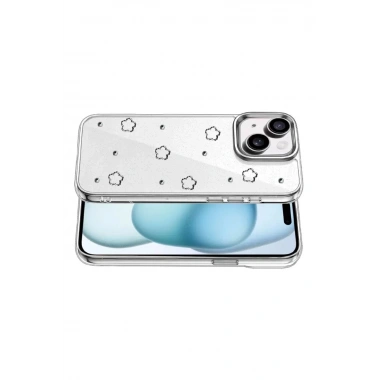 Mey İthalat®   iPhone 15 Fiyonk Desenli Kapak - Desen 2