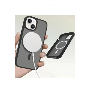 Mey İthalat®   iPhone 15 Jota Magsafe Kapak -Yeşil