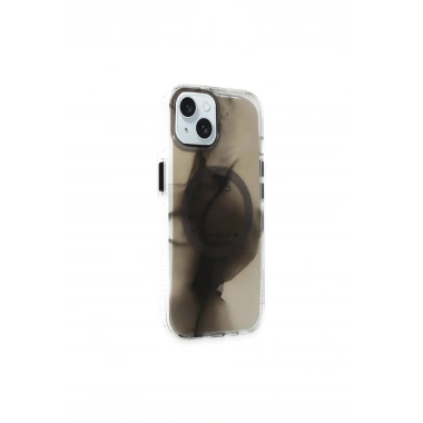 Mey İthalat® iPhone 15 Phantom Magsafe Kapak - Siyah