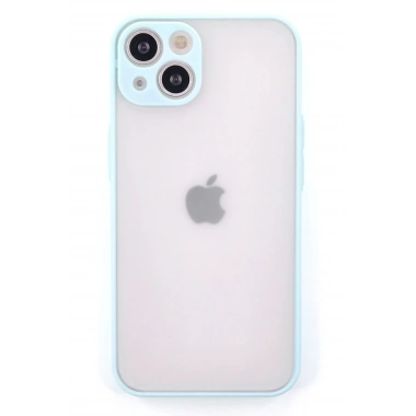 Mey İthalat®  iPhone 15 Plus Kılıf Montreal Silikon Kapak - Turkuaz