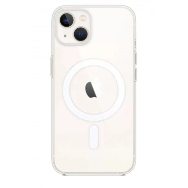 Mey İthalat®   iPhone 15 Plus Kılıf Pc Real Magsafe Kapak - Şeffaf