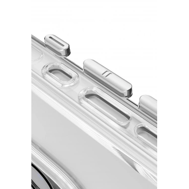 Mey İthalat® iPhone 15 Pro Gleam PC Sert Magsafe Kılıf - Şeffaf