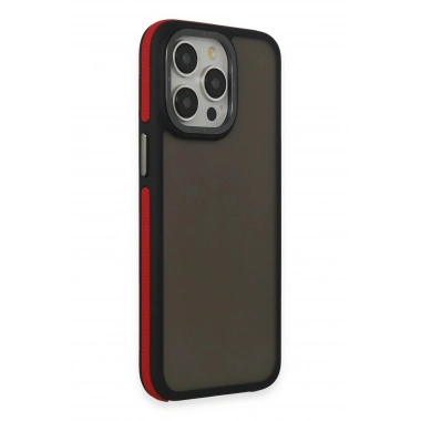 Mey İthalat® iPhone 15 Pro Harvel Kapak - Kırmızı