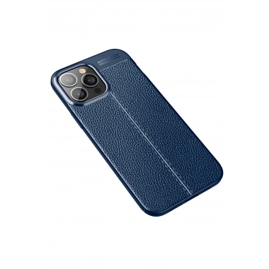 Mey İthalat®   iPhone 15 Pro Kılıf Auto Focus Kapak - Lacivert