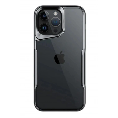Mey İthalat®  iPhone 15 Pro Kılıf Boyi Silikon Kapak - Titan Gri