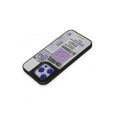 Mey İthalat®  iPhone 15 Pro Kılıf Mirror Desenli Kapak - Mirror - 4