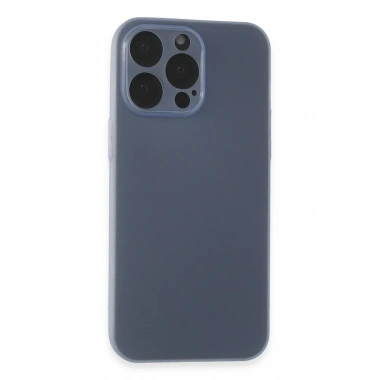 Mey İthalat®  iPhone 15 Pro Kılıf Puma Silikon - Mavi
