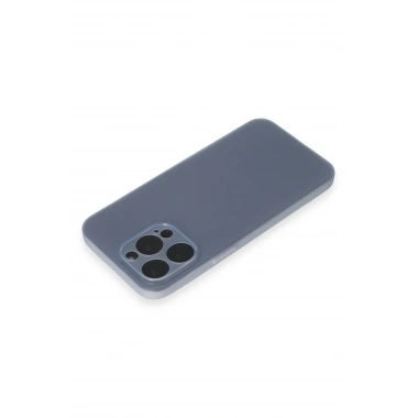 Mey İthalat®  iPhone 15 Pro Kılıf Puma Silikon - Mavi