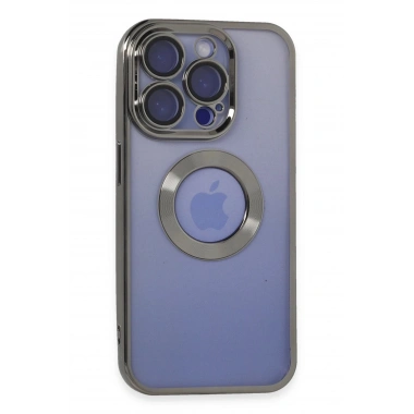 Mey İthalat® iPhone 15 Pro Kılıf Slot Silikon - Titan Gri