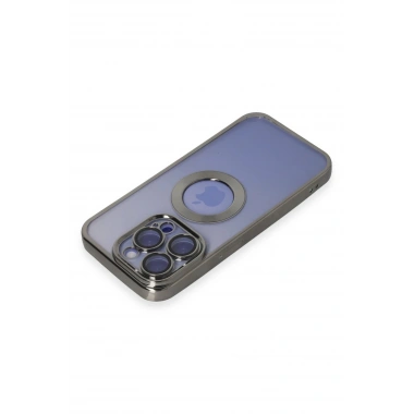 Mey İthalat® iPhone 15 Pro Kılıf Slot Silikon - Titan Gri