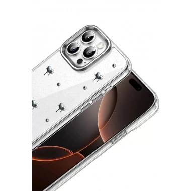 Mey İthalat®   iPhone 15 Pro Max Fiyonk Desenli Kapak - Desen 1