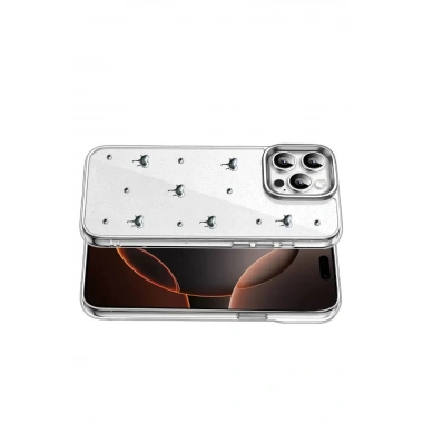 Mey İthalat®   iPhone 15 Pro Max Fiyonk Desenli Kapak - Desen 1