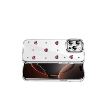Mey İthalat®   iPhone 15 Pro Max Fiyonk Desenli Kapak - Desen 3