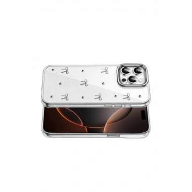 Mey İthalat®   iPhone 15 Pro Max Fiyonk Desenli Kapak - Desen 5
