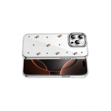 Mey İthalat®   iPhone 15 Pro Max Fiyonk Desenli Kapak - Desen 6