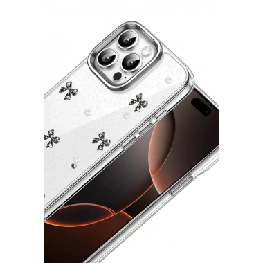 Mey İthalat®   iPhone 15 Pro Max Fiyonk Desenli Kapak - Desen 8