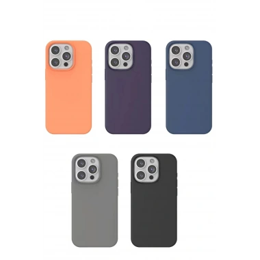Mey İthalat®  iPhone 15 Pro Max Home Magsafe Kapak - Turuncu