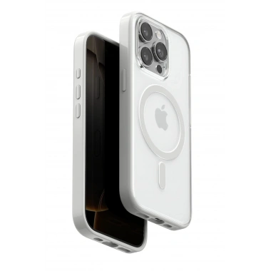 Mey İthalat®   iPhone 15 Pro Max Joly Magsafe Kapak - Beyaz