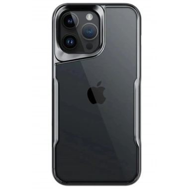 Mey İthalat®  iPhone 15 Pro Max Kılıf Boyi Silikon Kapak - Titan Gri
