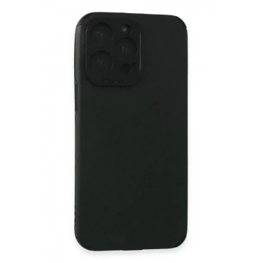 Mey İthalat® iPhone 15 Pro Max Kılıf Loop Deri Silikon - Yeşil