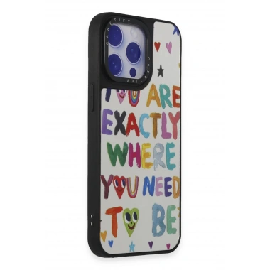 Mey İthalat®  iPhone 15 Pro Max Kılıf Mirror Desenli Kapak - Mirror - 10