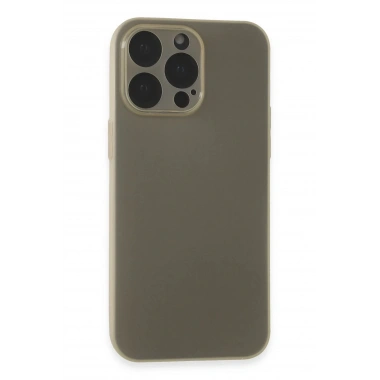 Mey İthalat®  iPhone 15 Pro Max Kılıf Puma Silikon - Gold