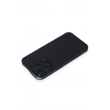 Mey İthalat®  iPhone 15 Pro Max Kılıf Puma Silikon - Lacivert