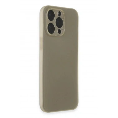 Mey İthalat®  iPhone 15 Pro Max Kılıf Puma Silikon - Titan Gri