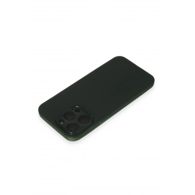 Mey İthalat®  iPhone 15 Pro Max Kılıf Puma Silikon - Yeşil