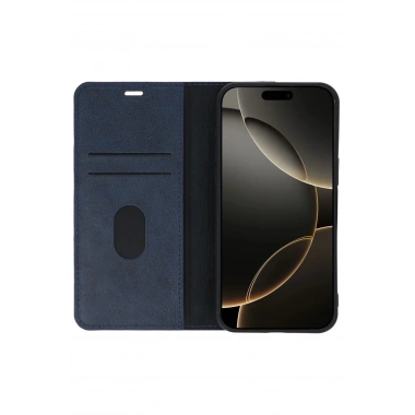 Mey İthalat®  iPhone 15 Pro Max Kılıf Trend S Plus Kapaklı Kılıf - Koyu Yeşil