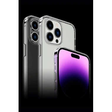 Mey İthalat®  iPhone 15 Pro Max Kılıf Tron Şeffaf Magsafe Kapak - Şeffaf