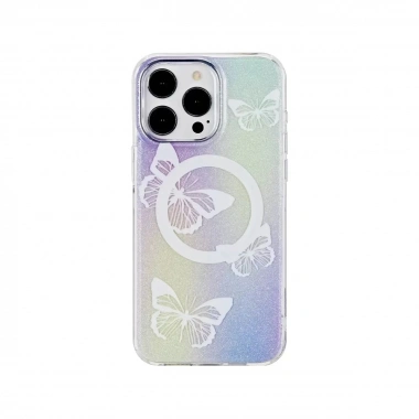 Mey İthalat®  iPhone 15 Pro Max Tanya Magsafe Kapak - Desen 7