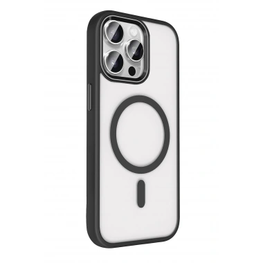 Mey İthalat®   iPhone 15 Pro Max Terea Magsafe Kapak - Siyah