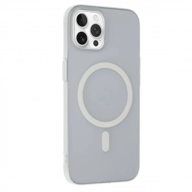 Mey İthalat®  iPhone 15 Pro Max Tuna PC Slim Magsafe Kapak - Şeffaf